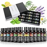 【El mejor regalo】 El empaque elegante y a prueba de fugas hace que este kit de aceites se convierta en el regalo de moda y saludable para su familia o amigos. Cualquier problema, no dude en contactarnos, le daremos una respuesta satisfactoria dentro de las 24 horas.