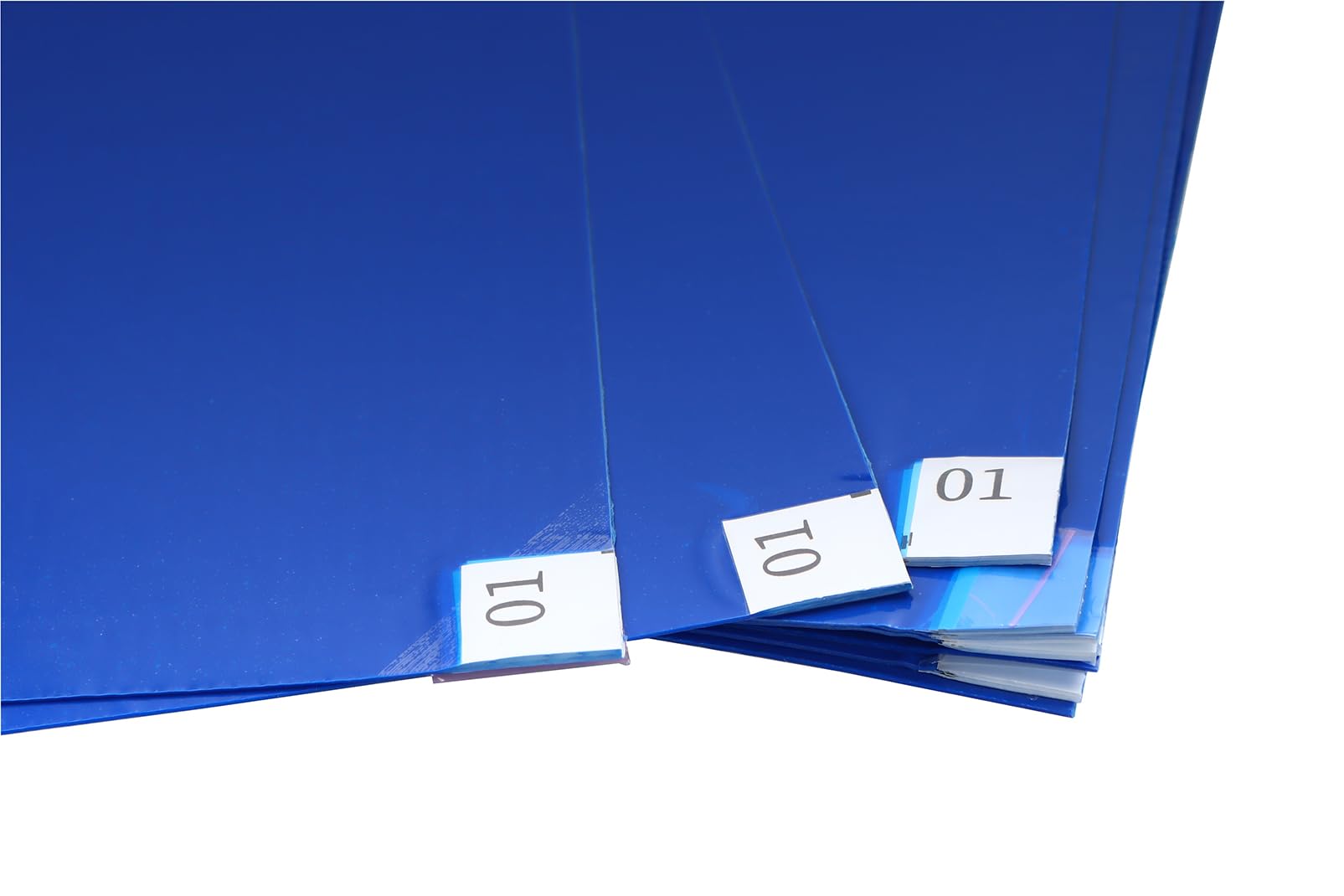 Reinraum Klebematte blau, 45X37cm 300 Blatt/10 Stück | Hoch Klebekraft, Boden Klebrige Matten, blauen Bodenmatten, für Home, Office, Fitness-Raum, Krankenhaus, Labor