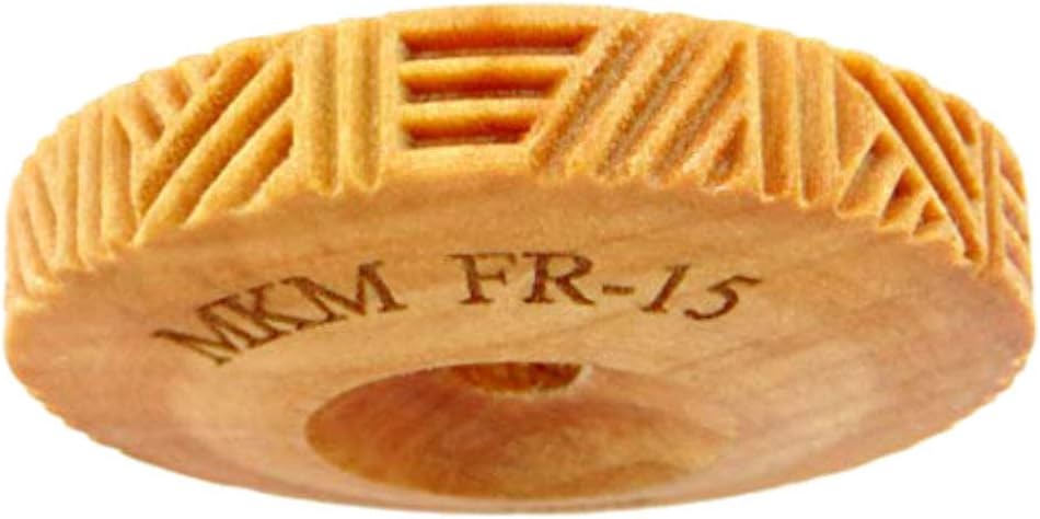 MKM Pottery Tools Finger Rollers for Clay (FR-15 Geometric 1)