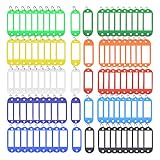 llaveros plasticos transparentes [Aplicación] - Ampliamente utilizado para identificar llaves de hotel, equipaje, bolso, etc. También se pueden utilizar como etiquetas de identificación de mascotas. Imprescindible para el hogar y la oficina Las etiquetas para llaves son ideales para distinguir artículos personales, paquetes de llaves, etiquetas de equipaje, tarjetas de memoria, etiquetas de identificación de mascotas, etc.