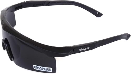 Miniatura 4 de GALAXYLENSE Estados Unidos MIL-PRF-3101 Combat Tactical Militar Ojo Balístico Eye SHIELD Shooting Sport Gafas de sol W3 Color Negro Lentes