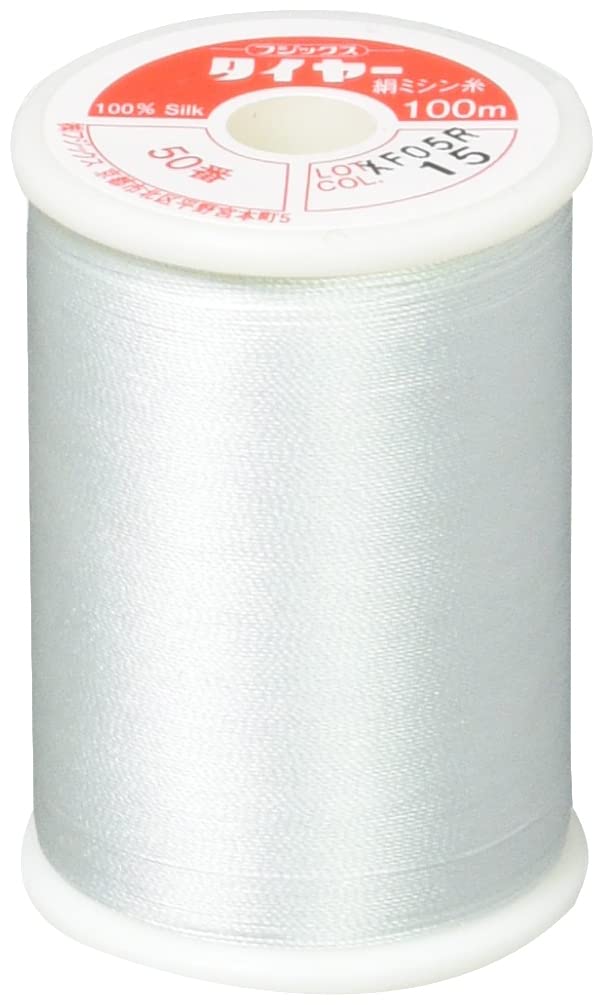 Superior Threads Tire Silk #50 3-Ply 50-Weight High Sheen Silk Embroidery Quilting Sewing Thread - 109 Yard Spool (#015 ICY Blue)