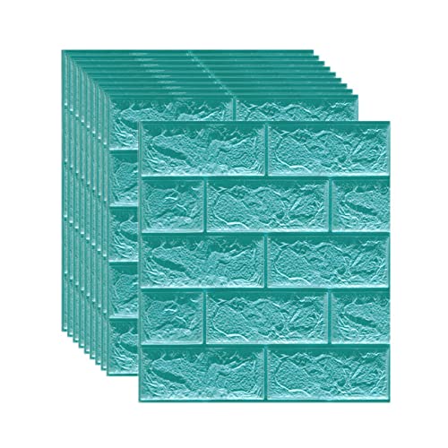 Panneaux muraux 3D adhésifs effet relief premium 35 x 38 cm - 2