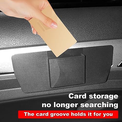 Image of Car Trash Can with LED Light and Magnet Closure Design, Passenger Side Waterproof PU Leather Garbage Bag, Back Seat Hanging Leak Proof Reusable Traveling Portable Offices Garbage Cans (Beige)