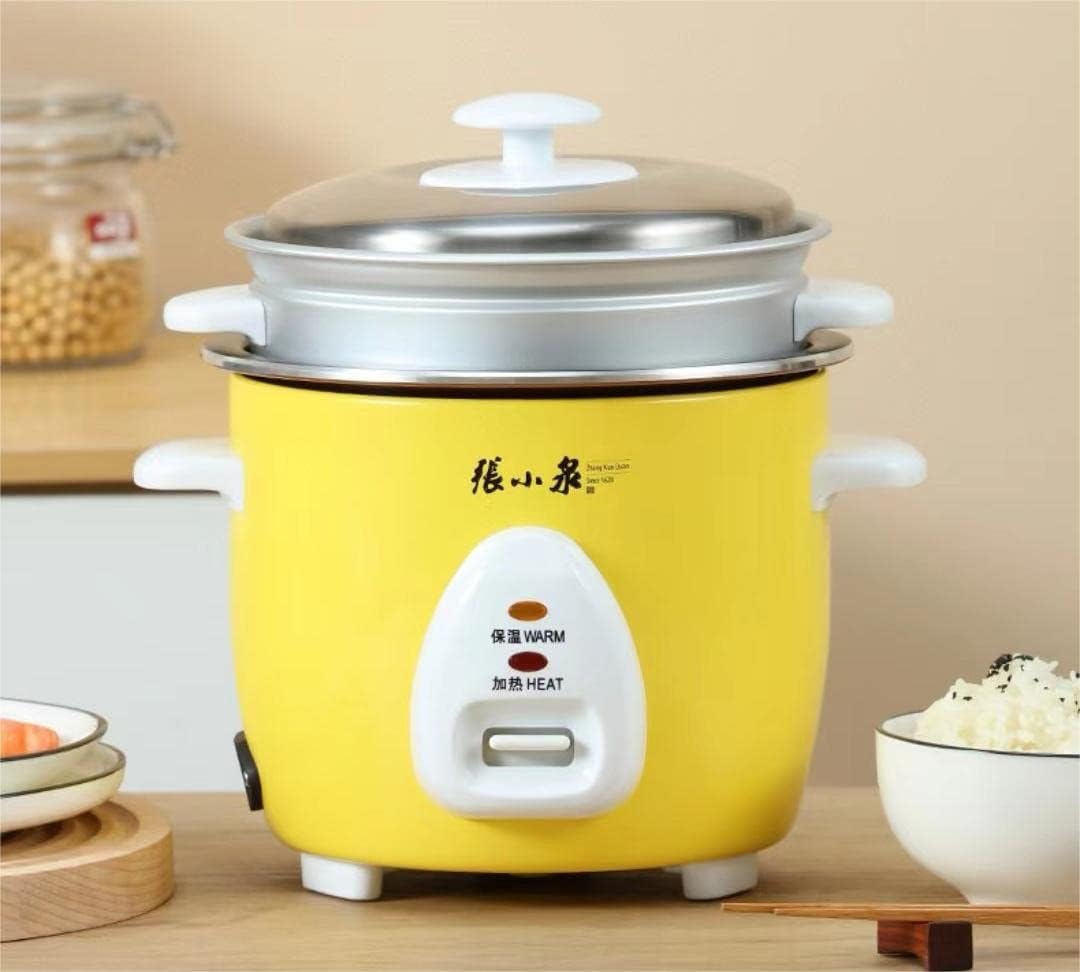 Zhangxiaoquan 3cup Rice Cooker, 1.5L, with steamer and inner pot cover, maximum rice capacity 6 cups