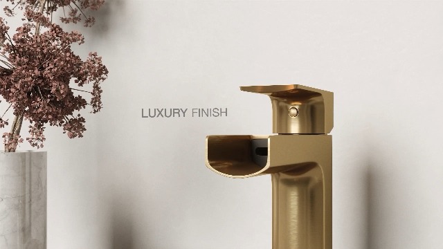 VIGO Ileana 7'' H Single Handle Single-Hole Bathroom Faucet in