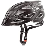 uvex Unisex-Erwachsene i-vo cc Fahrradhelm, Black mat, 52-57 cm