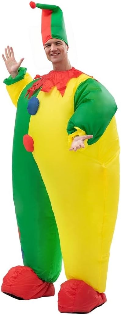 INFLATJOY Inflatable Costume Adult Halloween Funny Blow Up Costumes Christmas Party Cosplay