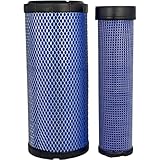 XYZIL Primary Secondary Air Filter Kit 6666375 6666376 Compatible with Bobcat 337 341 435 E42 E45