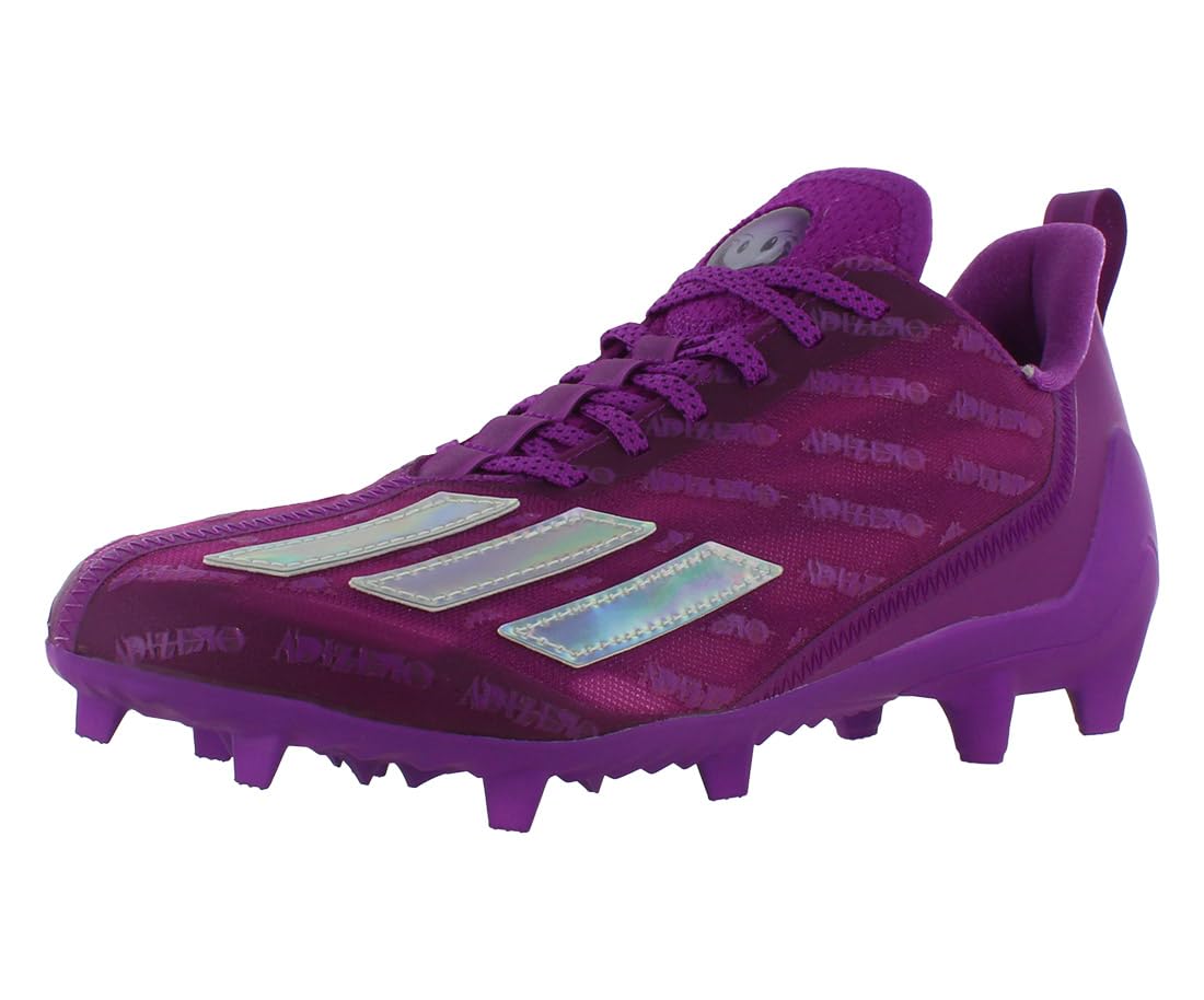 adidas Adizero Mens Shoes Size 13, Color: Sonic Fuchsia/Silver Metallic/Core Black