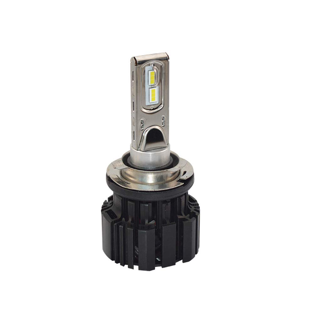 Bombilla H15 LED LED Coche Faros Delanteros Bombillas 13600LM, Reemplazo de la Luz Halógena, Xenon Blanco 6500K 12V, 2 Lámparas