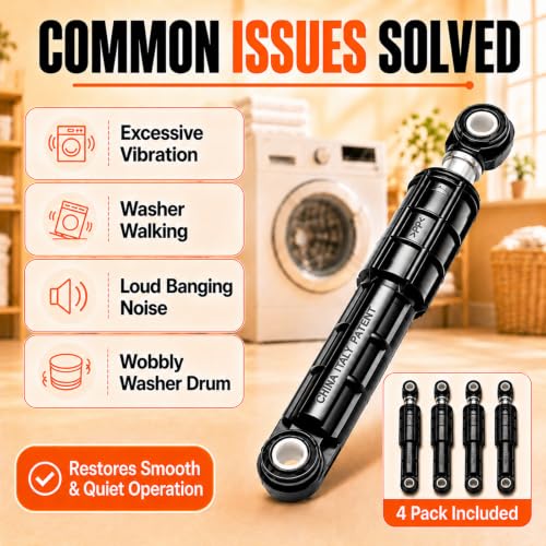 Haitozern WH03X29516 Washer Shock Absorbers, Compatible with GE, 4 Pack by Haitozern - Used condition - Image 7