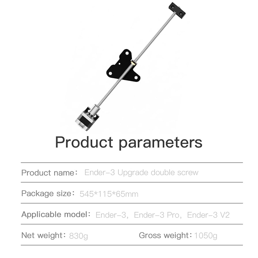 Amazon.co.jp: Creality Ender 3 V2 デュアルスクリューロッド