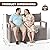 EasyUp 80 Gallon Wood Grain Style Outdoor Storage Bench, Waterproof and Lockable Deck Box Outdoor Storage Furniture for Patio,Garden,and Porch – Perfect for Storing Garden Tools and Cushions(Gray)