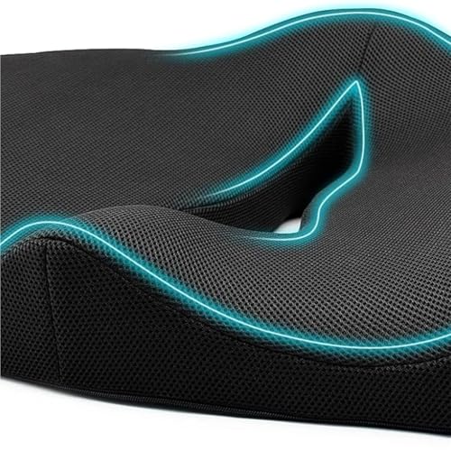 Coussin de voiture haut de gamme pour position assise prolongée et bas du dos