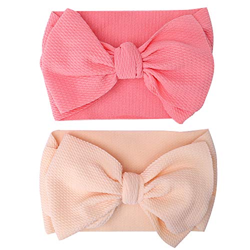 BEAMIO Baby Girls Headbands Baby Head Wraps Baby Headbands and Bows, Big Headband 1, 7.84.7inch