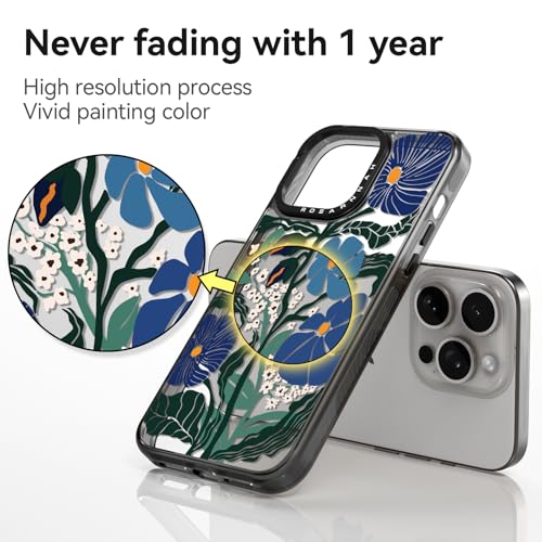 Coque compatible iPhone 14 durable mignonne et esthétique noire - 4
