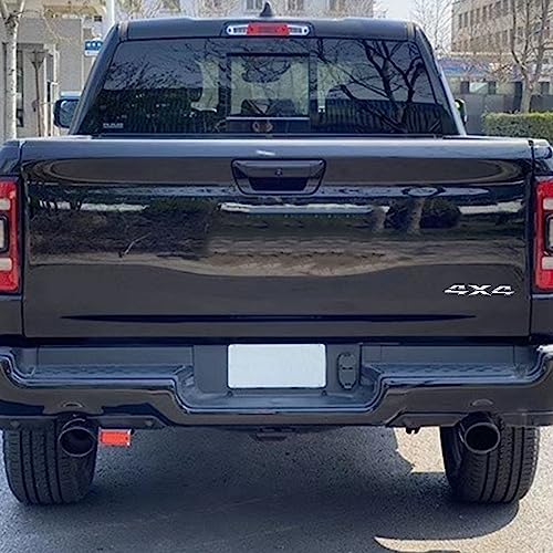 4x4 Emblem Sticker, 3D Fender Badge Decal Car Sticker, 4 x 4 Emblem Nameplate Decal, Car Exterior Emblems Badge 3D Sticker Decal for Cars, SUVS, Trucks