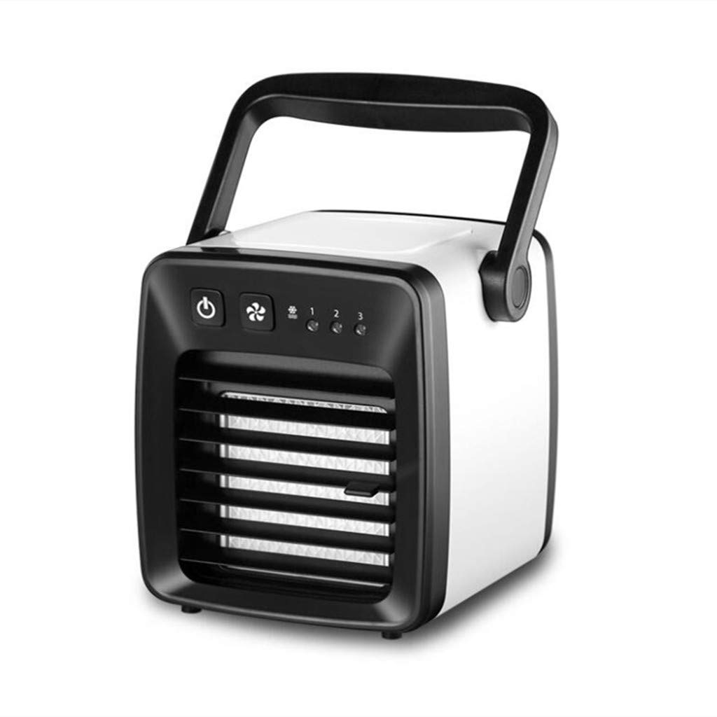 Climatiseur mobile et refroidisseur d'air 3 en 1 portable noir avec connexion USB