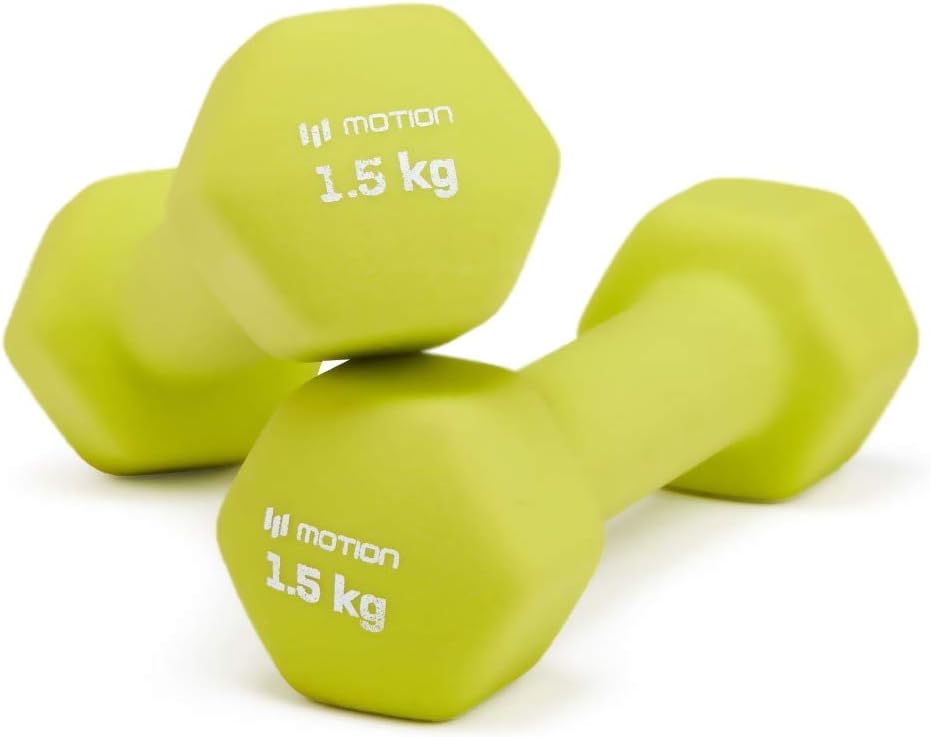 Neoprene Hand weights 1.5 kg x 2