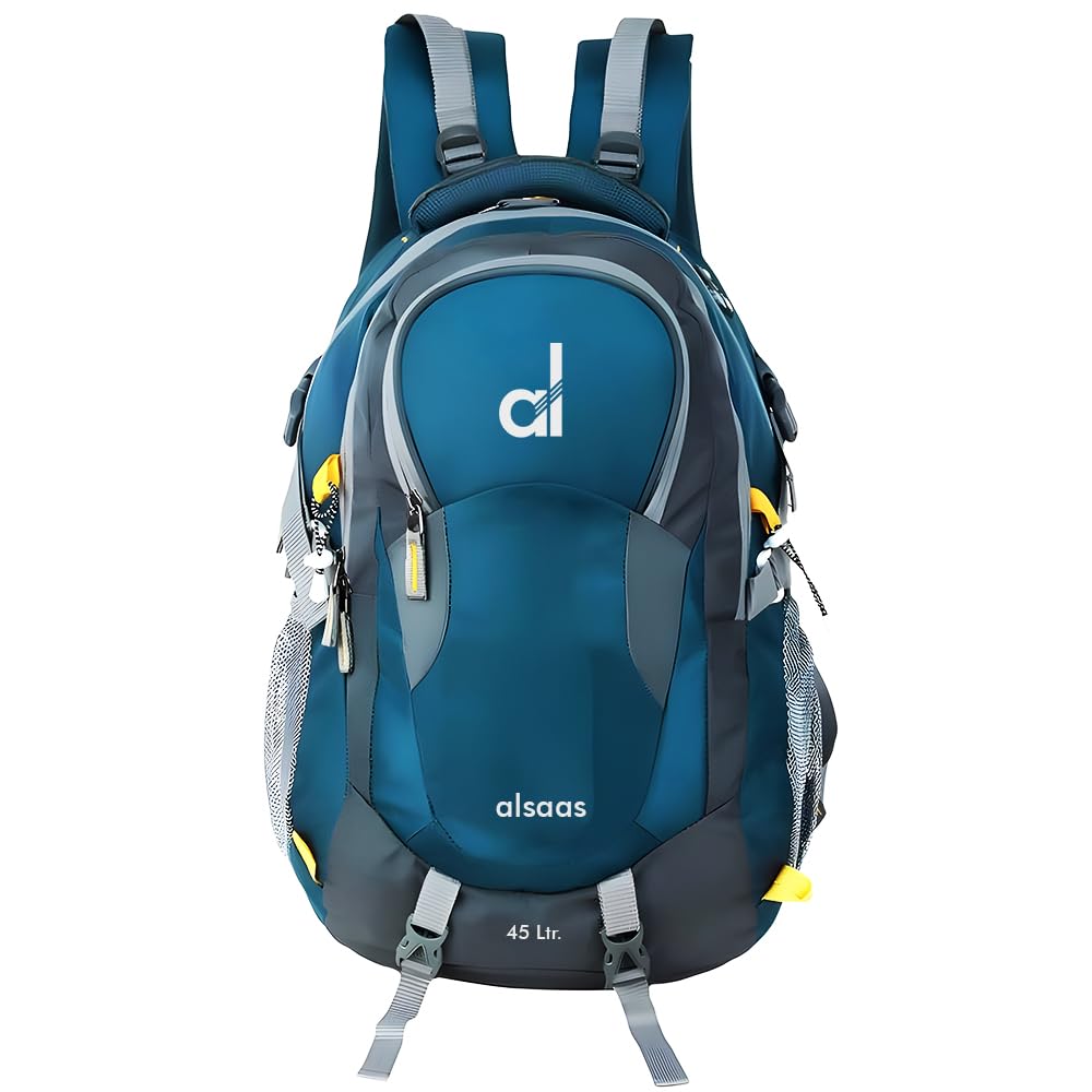 Spartan 45 Ltr Unisex trekking Rucksack Travel Backpack with Raincover and Internal Organiser-image-36