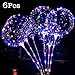 Produktbild Etmury 6 Stück Helium Balloon Gas Leucht Luftballon Weiss Zuhause Dekoration Zum Party Hochzeit Festival