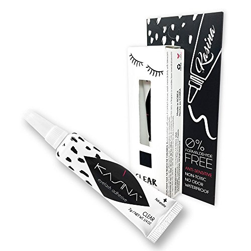 KASINA Lash Adhesive 'All Natural' 'Hot Issue Korean Beauty Glue' 0.25Oz. 7Gram - KASINA Professional (1pack, clear) KASINA Lash Adhesive 'All Natural' 'Hot Issue Korean Beauty Glue' 0.25Oz. 7Gram - KASINA Professional (1pack, clear)
