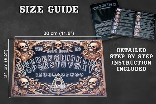 Ouija Board Brett mit detaillierten Anweisungen