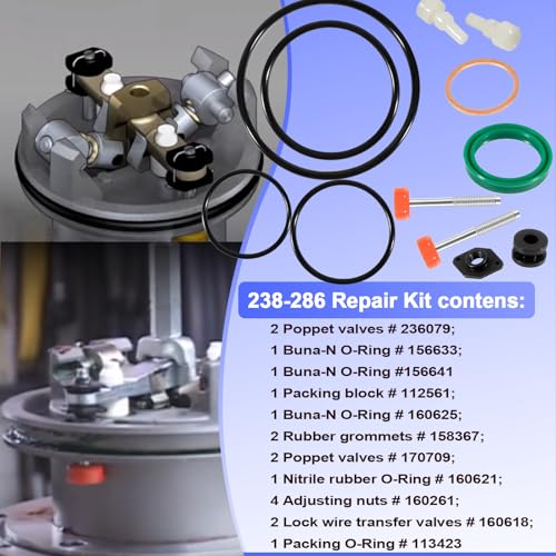 Kit de maintenance 238286 pour résoudre la perte de pression Fire Ball 300