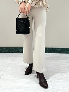 SNIDEL 完売商品！新品未使用品　フレアニットパンツ FREAK'S STORE パンツ 限定展開 リブ フレア ニット レディース