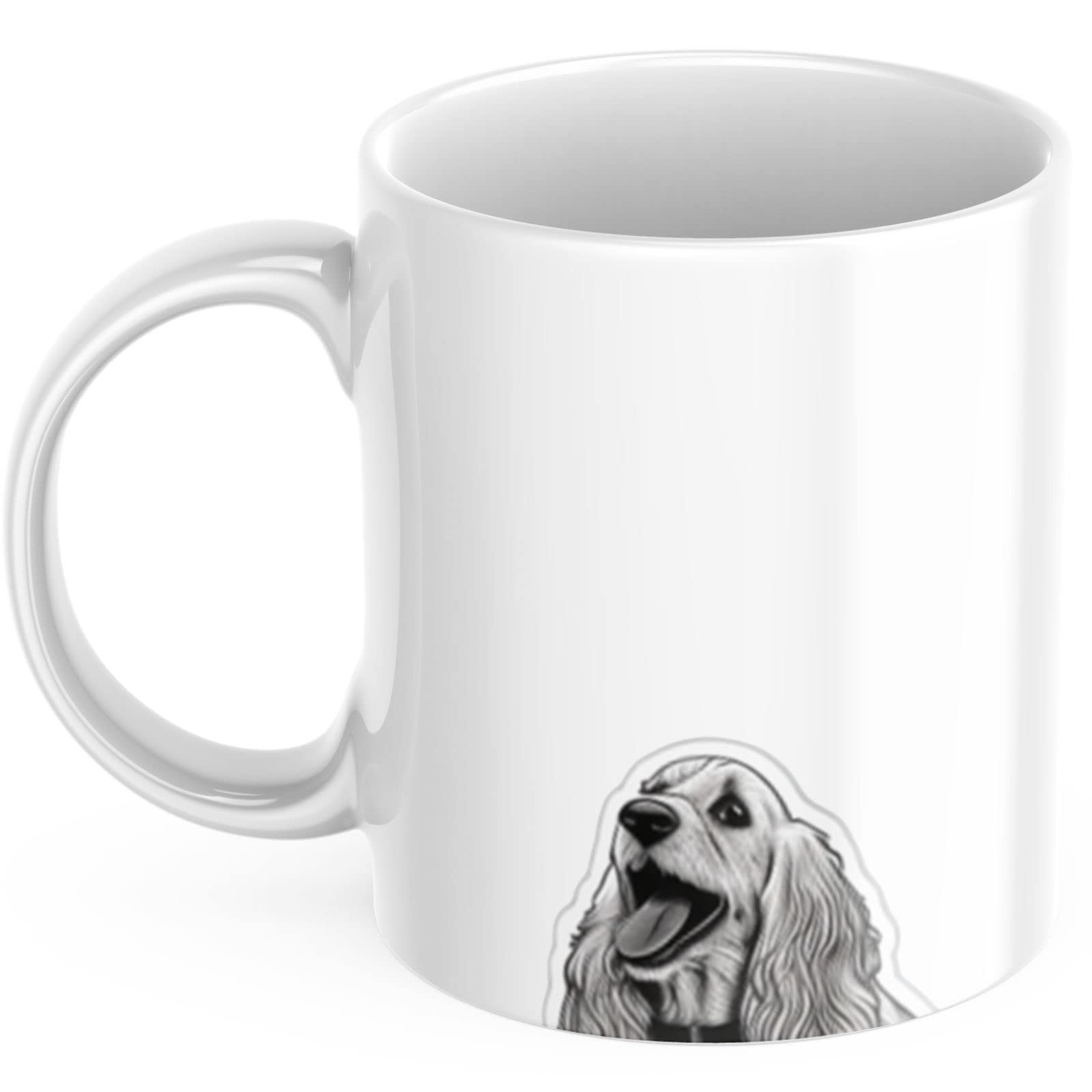 Amazon.co.jp: Mocogift 犬柄マグカップ アメリカン・コッカー