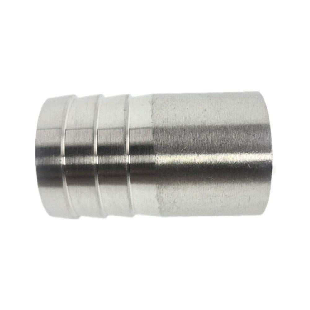 Pipe Connector 5pcs 10mm - 113mm Tube O/D 304 Stainless Steel Hose Weld Pipe Fitting Connector (Thread Specification : DN40)