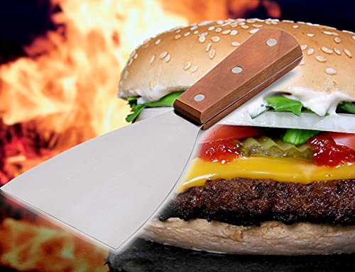 Grillwender Kerafactum Spachtel abgeschrägt für Pulled Pork