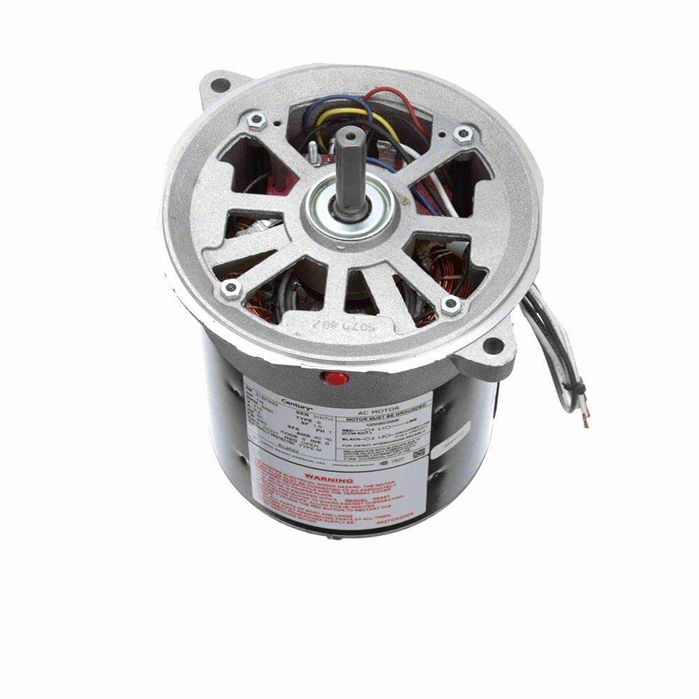 Century 1/4 HP Oil Burner Motor 3450 RPM 115 Volts 48N, 49 OFF