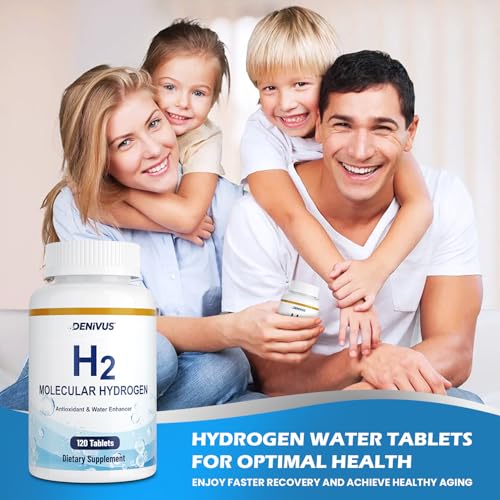 Hydrogen Water Tablets with Magnesium - 120 Tablets Fast-Dissolving H2 Molecular Hydrogen Supplements for Brain Health, Cognitive Function, Energy & Metabolism Support - Image 6