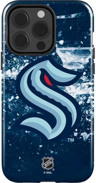 Skinit Impact Phone Case Compatible with iPhone 14 Pro - Officially Licensed NHL Seattle Kraken Design