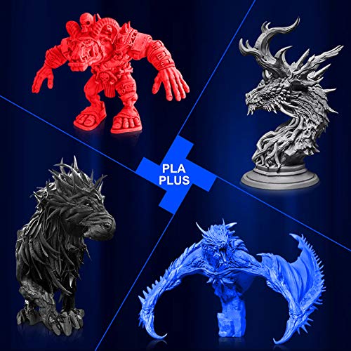 SUNLU PLA Filament, 1.75mm PLA Filament für 3D Drucker & 3D Stifte, 3D Druck Filament mit +/- 0.02mm Toleranz,Schwarz - Image 7