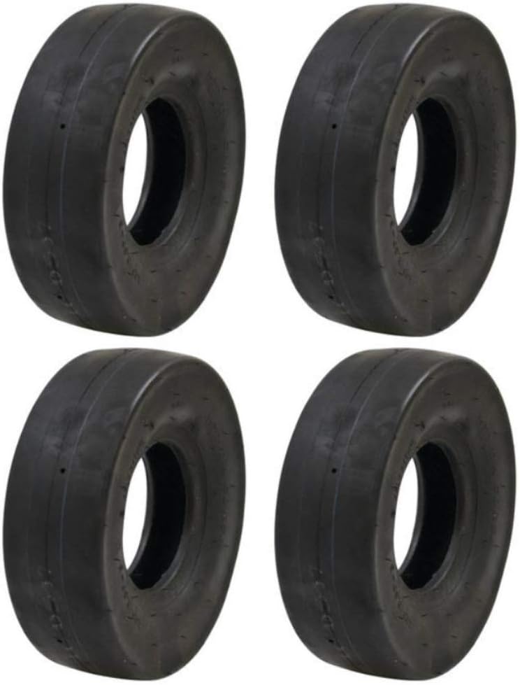 Set of (4) 4.10 x 3.505 Tube Type Slicks GoKart GoCart