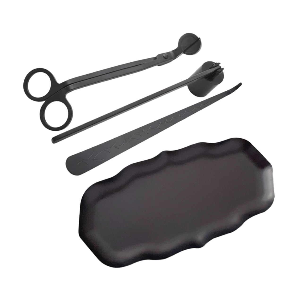 ORFOFE Stoppino Candele Spegni Stoppino Vassoio Accessori Candele Stoppini Kit