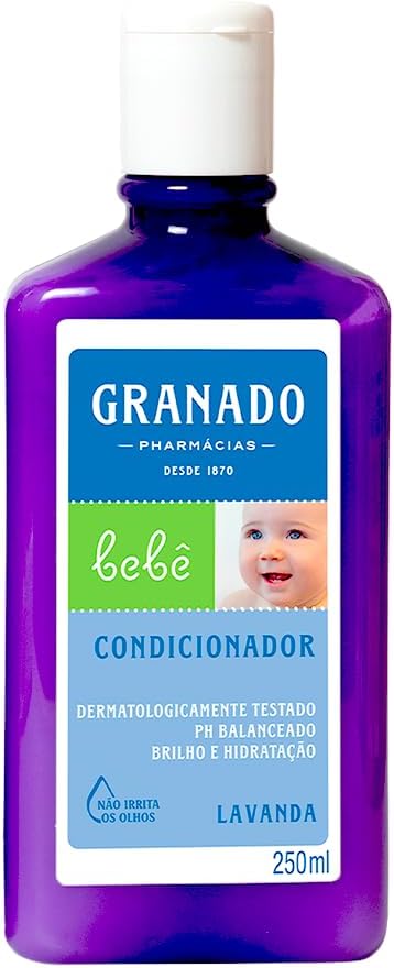 Linha Bebe Granado - Condicionador Lavanda 250 Ml - (Baby Collection - Lavender Conditioner 8.5 Fl Oz)