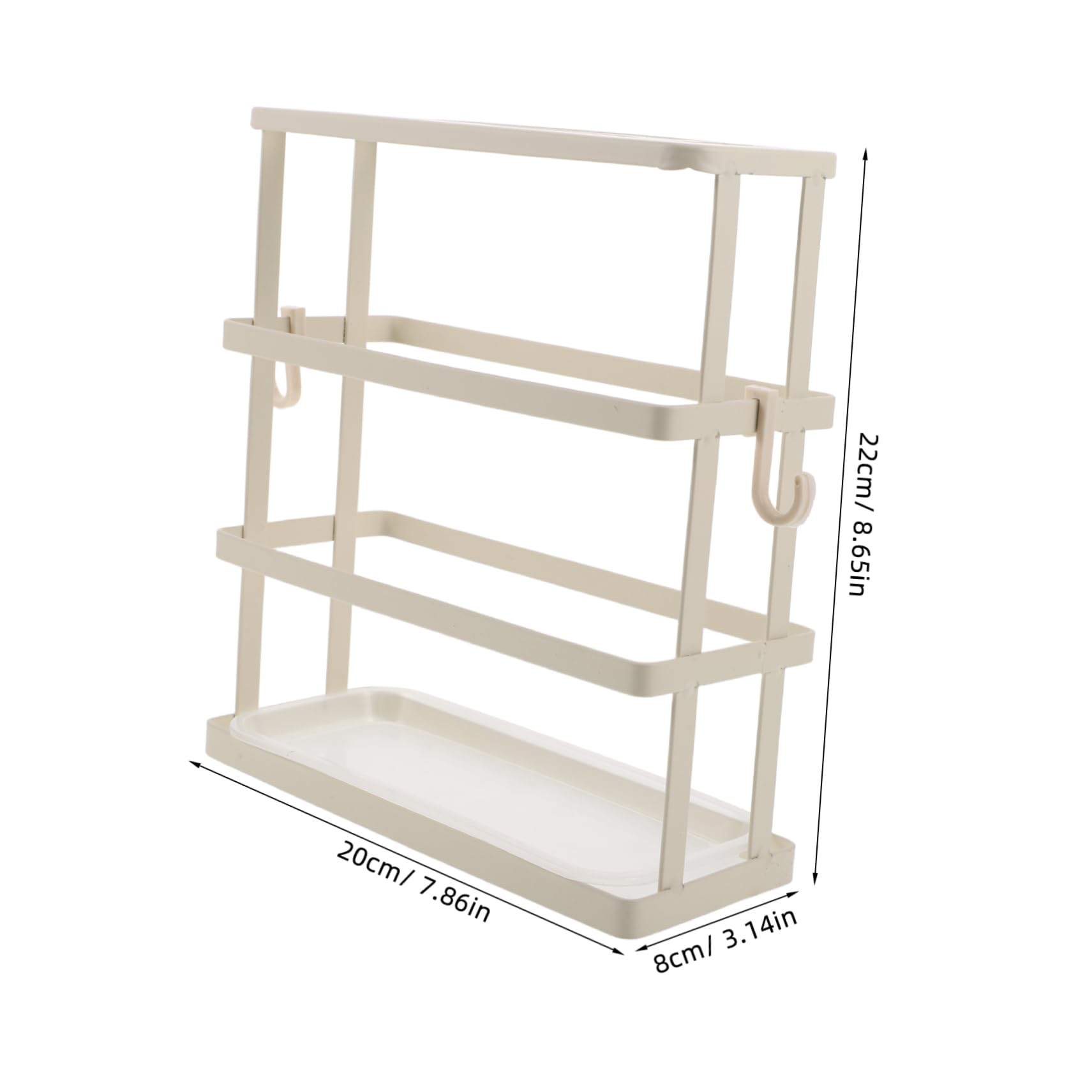 FUNOMOCYA Universal Wall Mount Knife Rack Kitchen Knife Block Countertop Organizer Kitchen Utensils