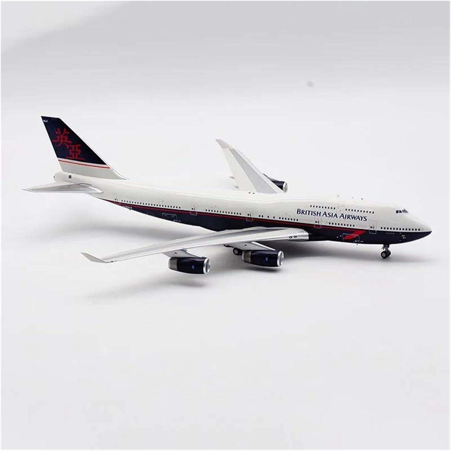 1 200 for ARD BA34 British Air Asia Aircraft Boeing B747-400 G-BNLZ Alloy Die Cast Model Kit Hobby Playgame Kit