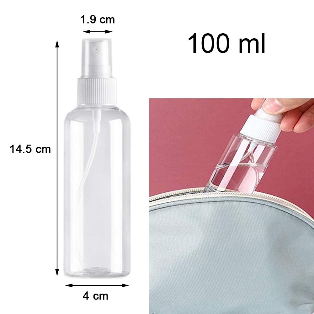 Amazon.co.jp: スプレーボトル 100ml 6本セット スプレーコンテナ 詰替