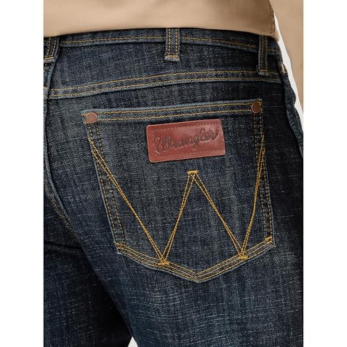 Image of Wrangler Men's Retro Slim Fit Straight Leg Jean