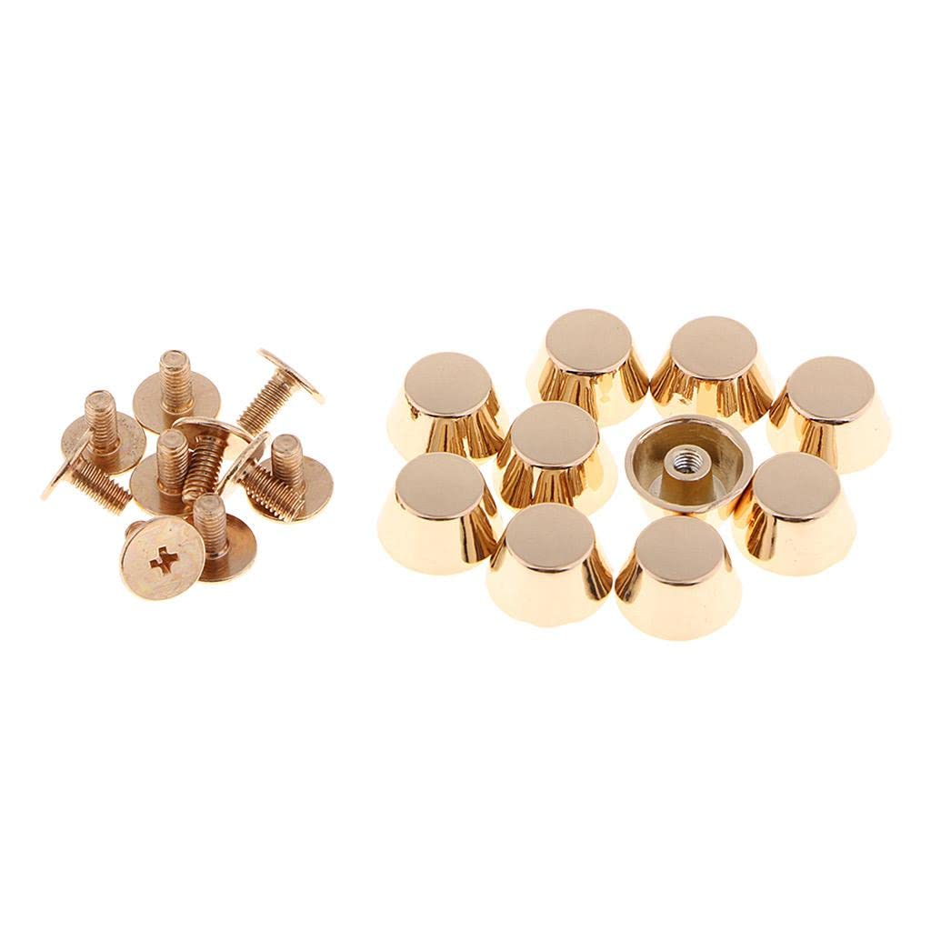 LOOM TREE 10 Pieces Handbag Feet Nailheads Bucket Shape Screwback Flat Studs Leather Craft Leathercrafts | Leathercraft Accessories | Studs, Rivets & Tacks-image-22