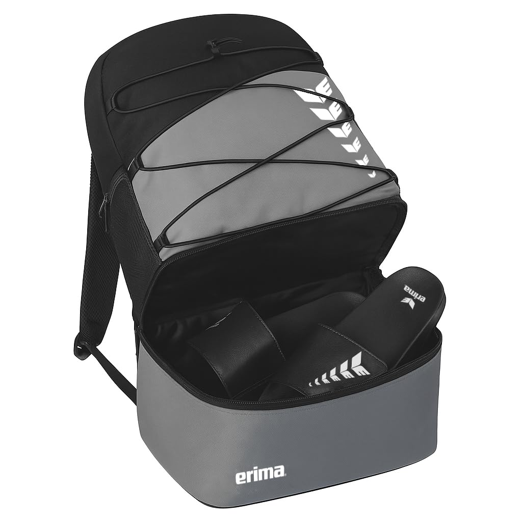 Erima Unisex Six Wings Rucksack mit Bodenfach (1er Pack)