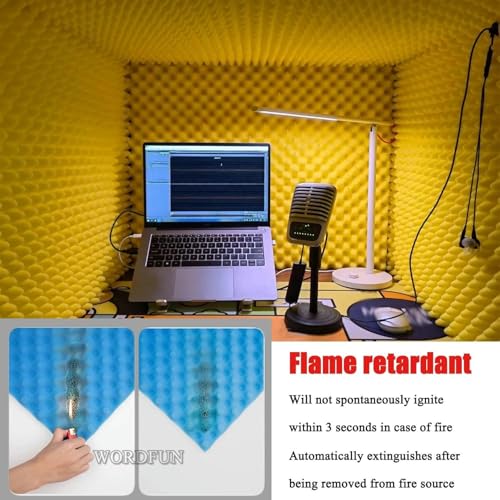Panneaux acoustiques et bouclier d’isolation microphone pour studio - 7