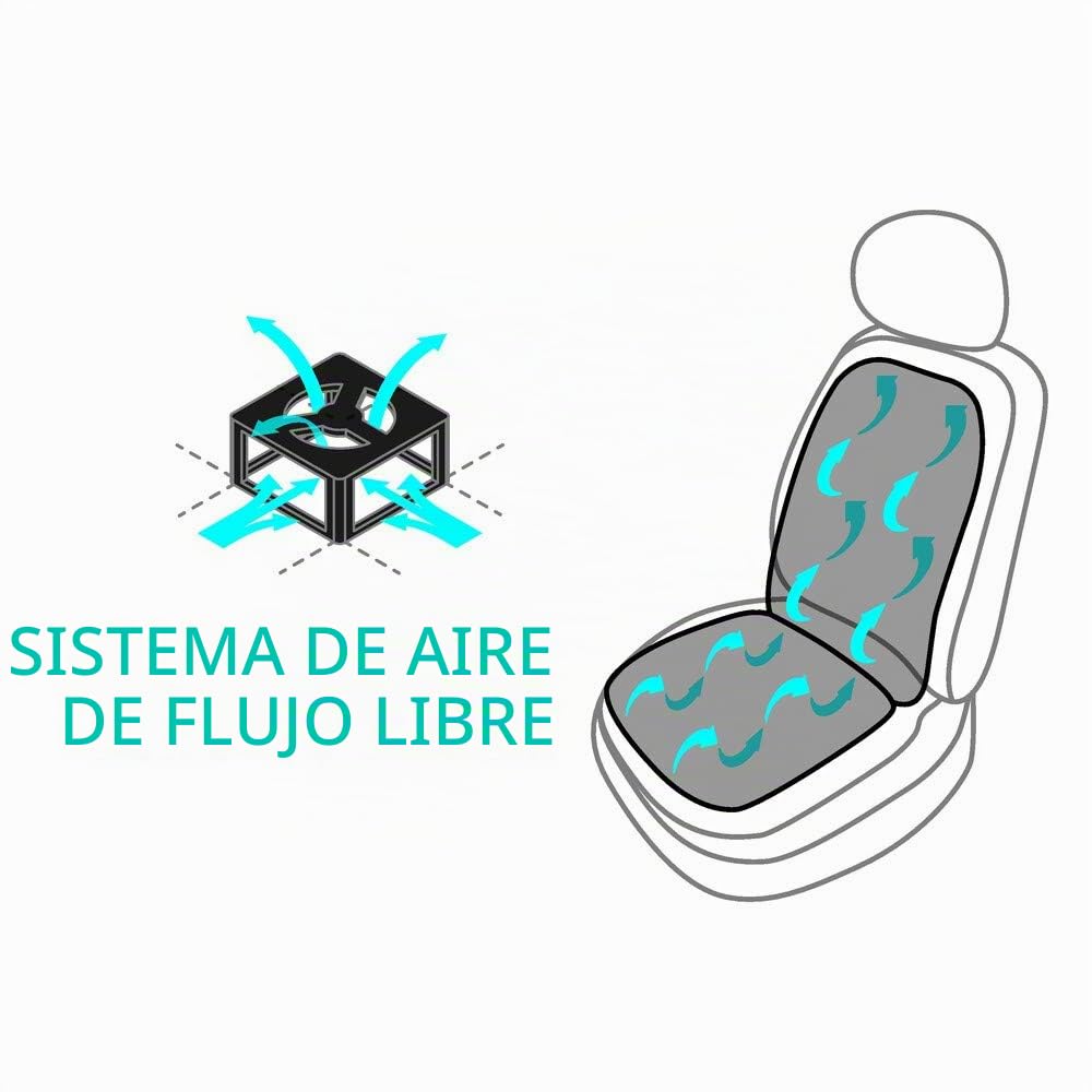 LAMPA 54300 Funda protectora de asiento delantero delante