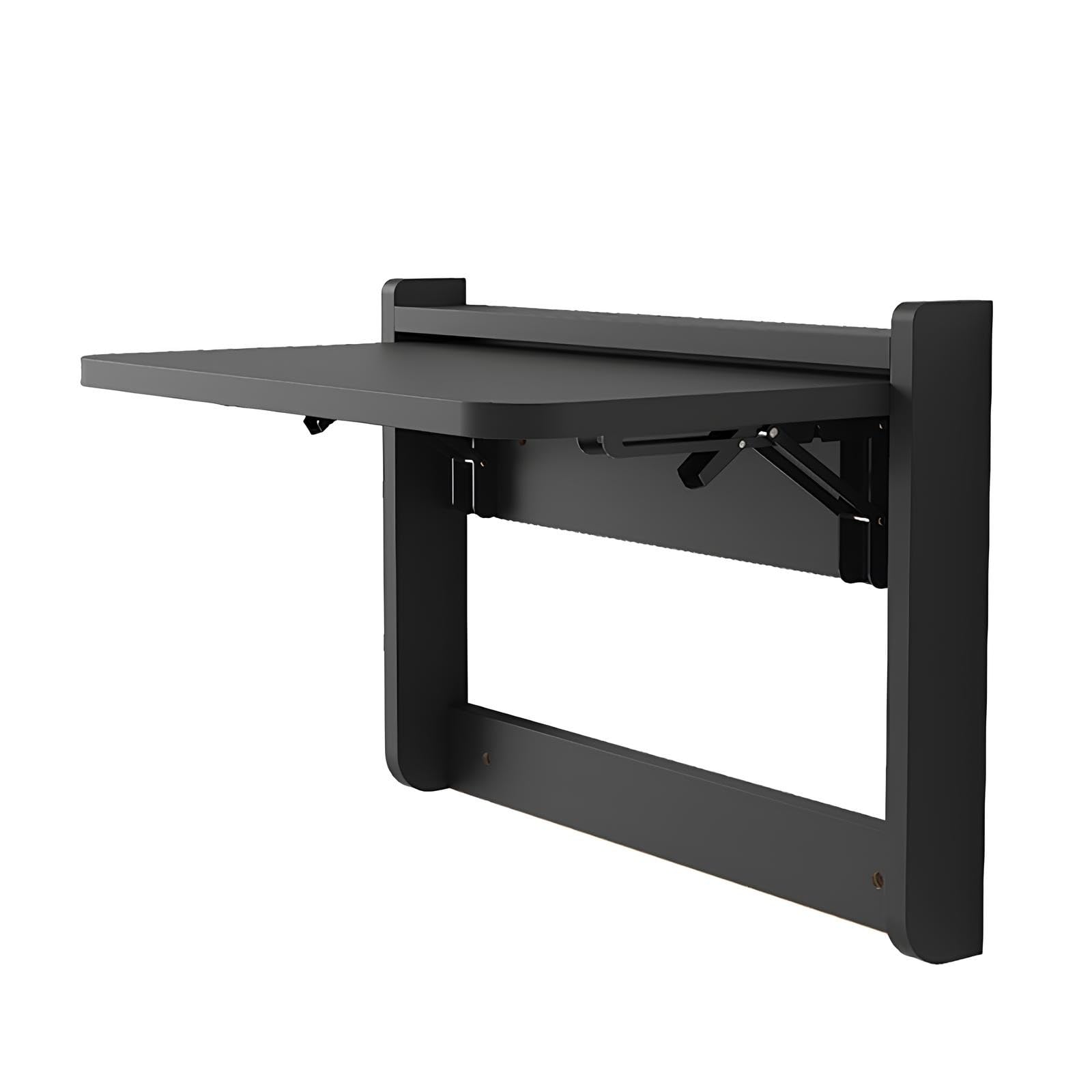 Table à manger suspendue au mur pour un coin repas convivial