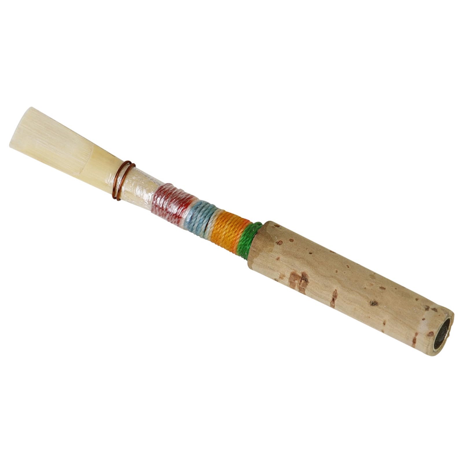 4 silbatos suaves para oboe con caja de almacenamiento, boquilla suave, silbatos naturales, pieza de repuesto para instrumento musical, cañas de oboe duraderas, cañas de colores